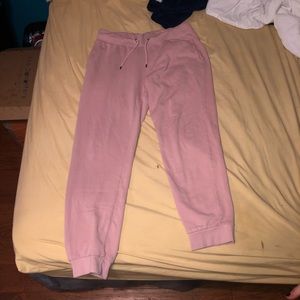 TOPMAN pink sweat pants